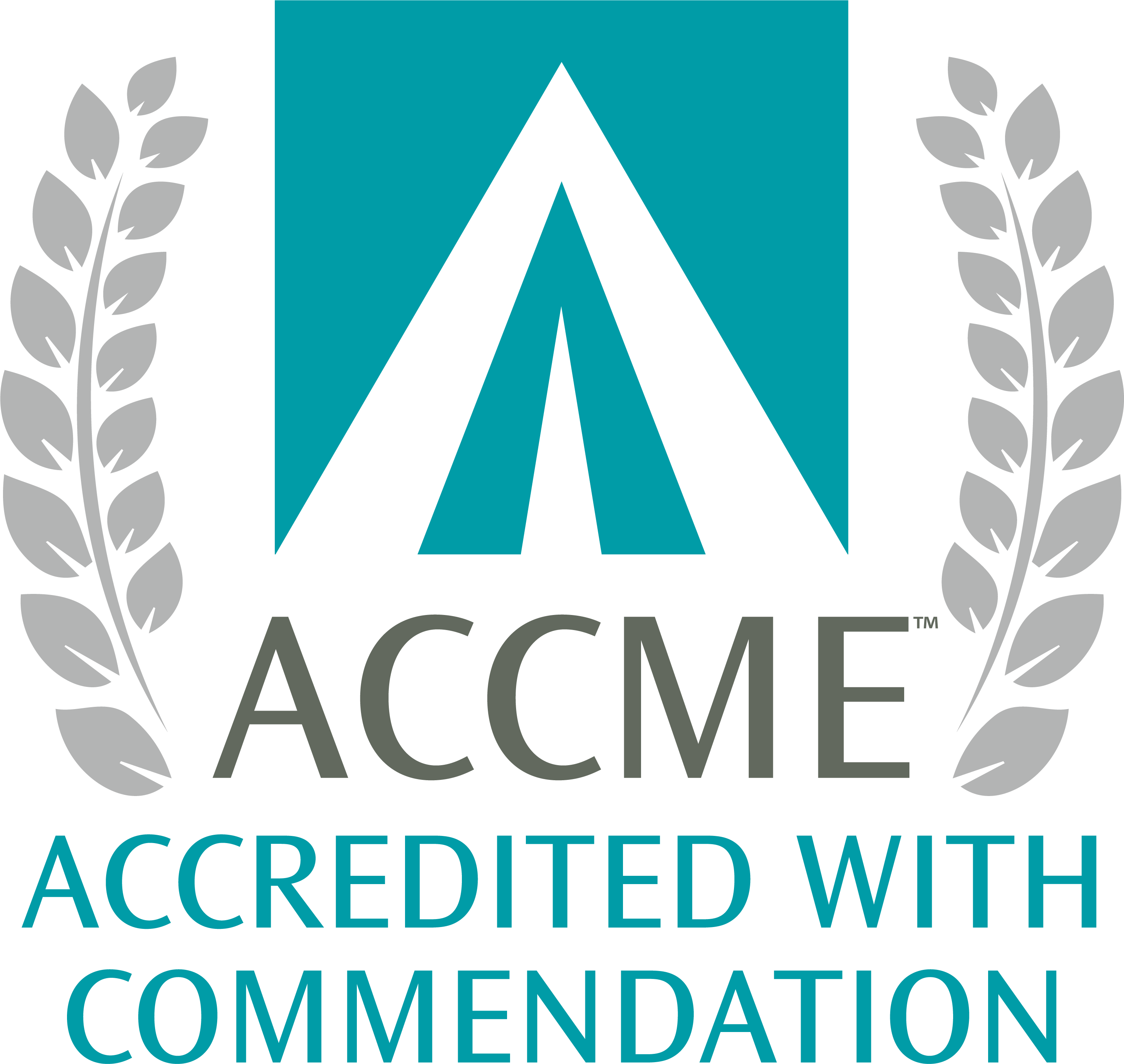 Accredited with Commendation