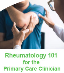 Rheumatology 101 for the Primary Care Clinician Banner