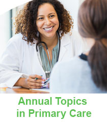 15th Annual Topics in Primary Care Banner
