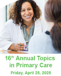 17th Annual Topics in Primary Care Banner